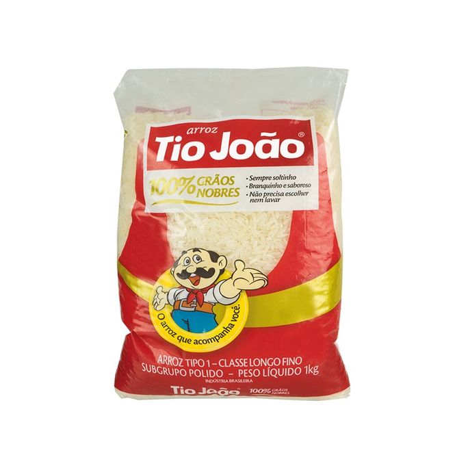 Hovedbilde TIO JOÃO Hvit ris Arroz Branco 10x1kg 