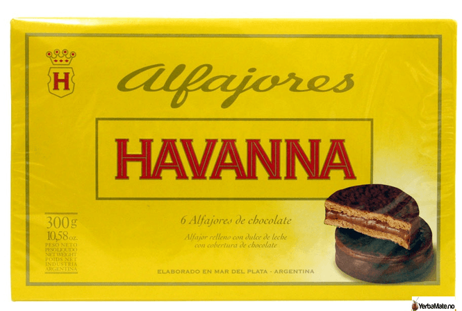 Hovedbilde Alfajores Havanna Sjokolade 6x6stk