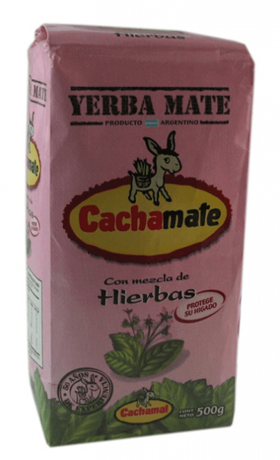 Hovedbilde CACHAMATE Yerba Mate Mixed Herbs 10x500g