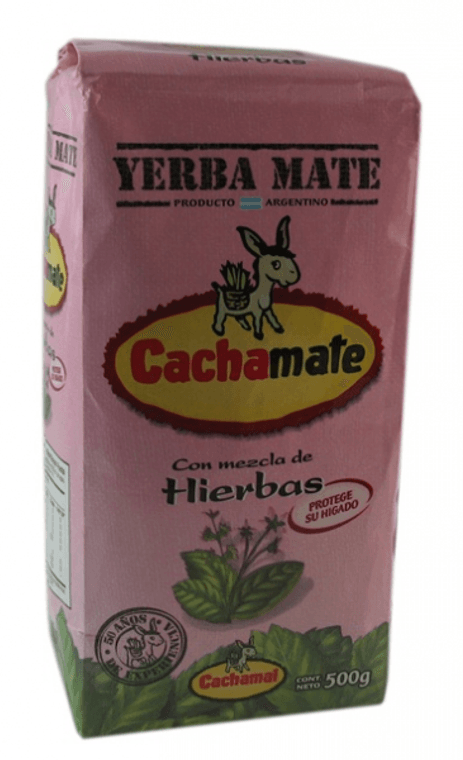 CACHAMATE Yerba Mate Mixed Herbs 10x500g