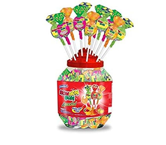 Bon Bon Bum Jar Colombina 100stk 