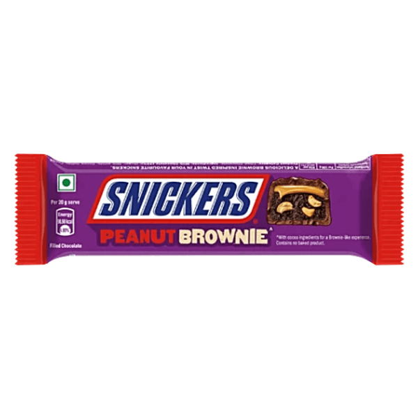 Hovedbilde Snickers Peanut Brownie 15x45g