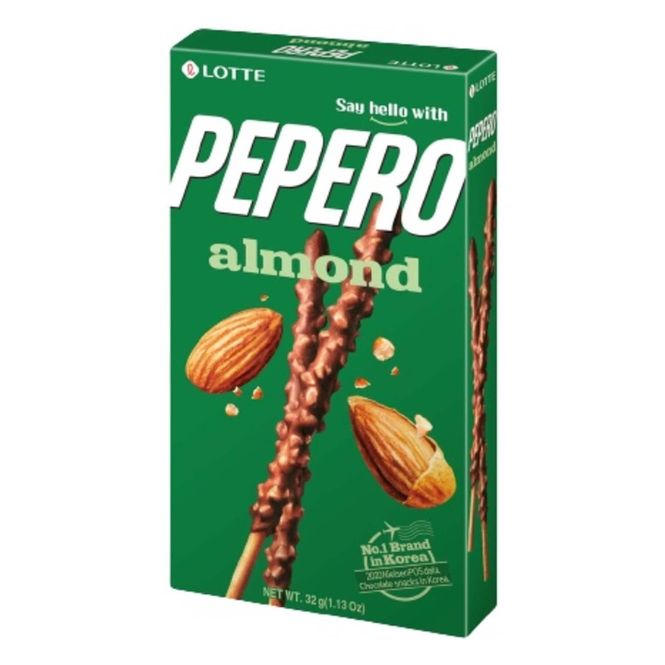 Hovedbilde LOTTE  Pepero Almond & Chocolate Sticks 40x32g