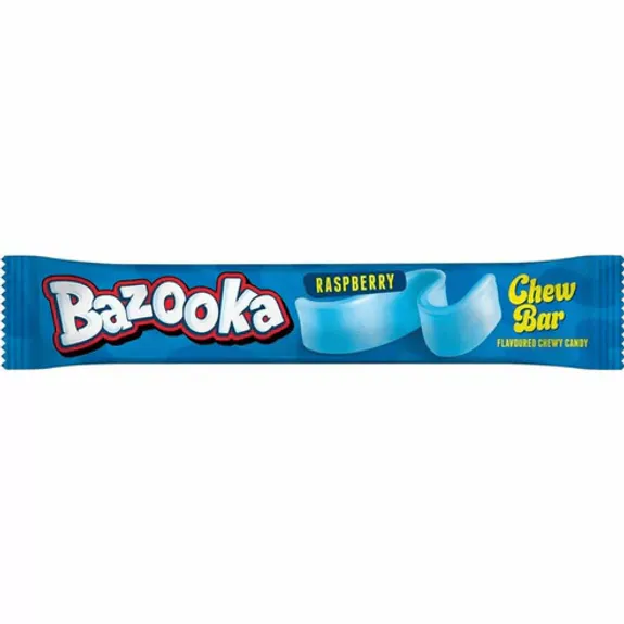 Bazooka Rasberry Chew Bar 60x14g
