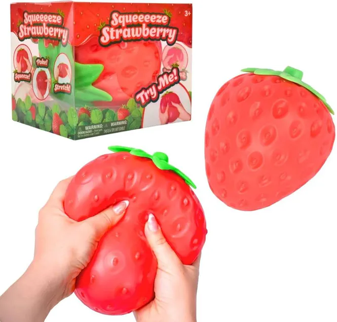Hovedbilde SmushMart Strawberry Giant XL Slow Rise - 12stk