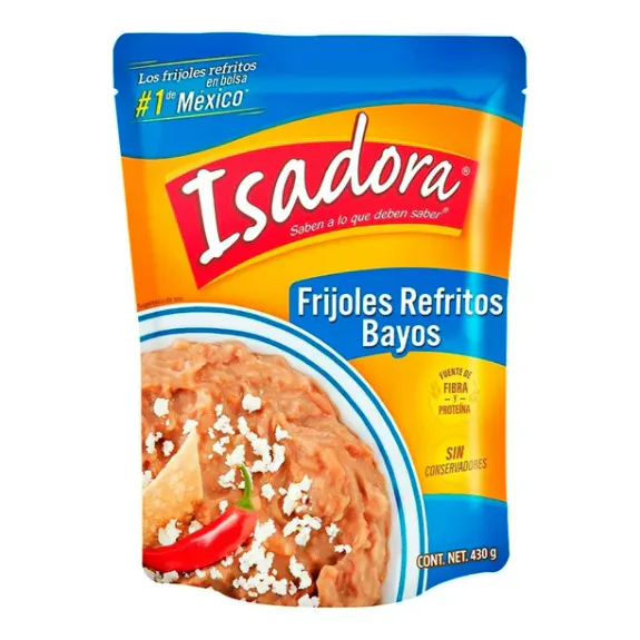 ISADORA Refried Bayos/Pinto Bønner 24x430g