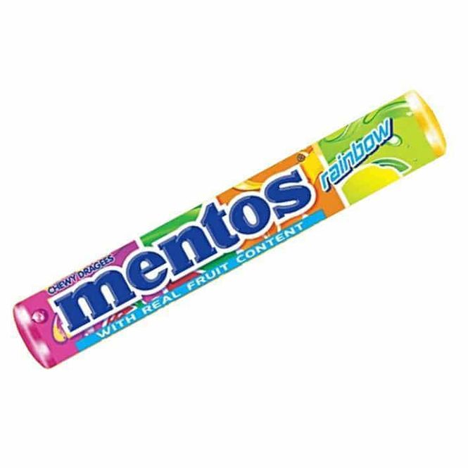 Hovedbilde Mentos Rainbow Roll 14x29g HALAL