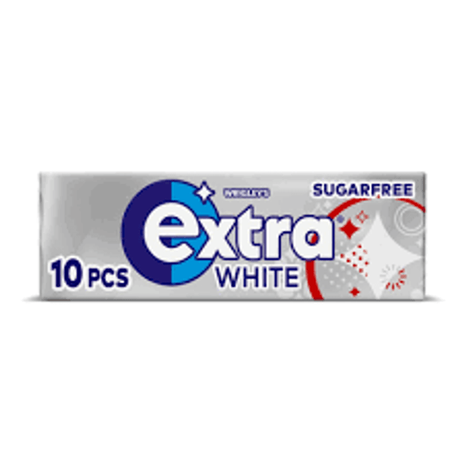 Hovedbilde Extra Sugar Free White 30x10 pack