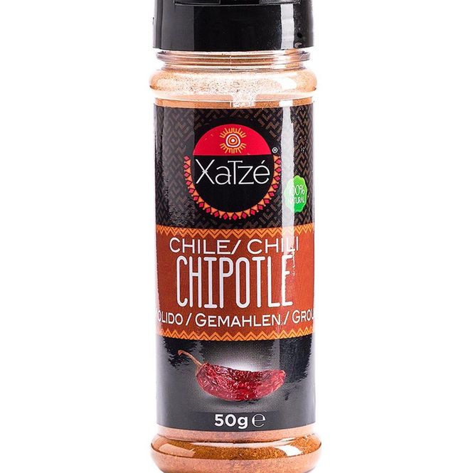 Hovedbilde XATZE malt Chipotle chili 12x50g