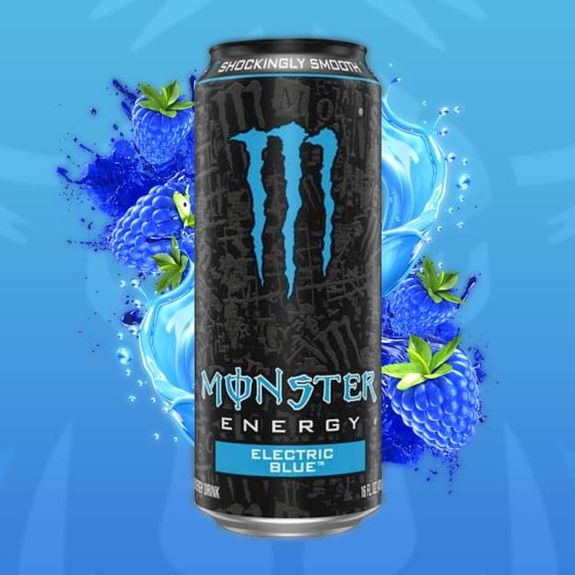 Monster Energy Electric Blue 24x473ml