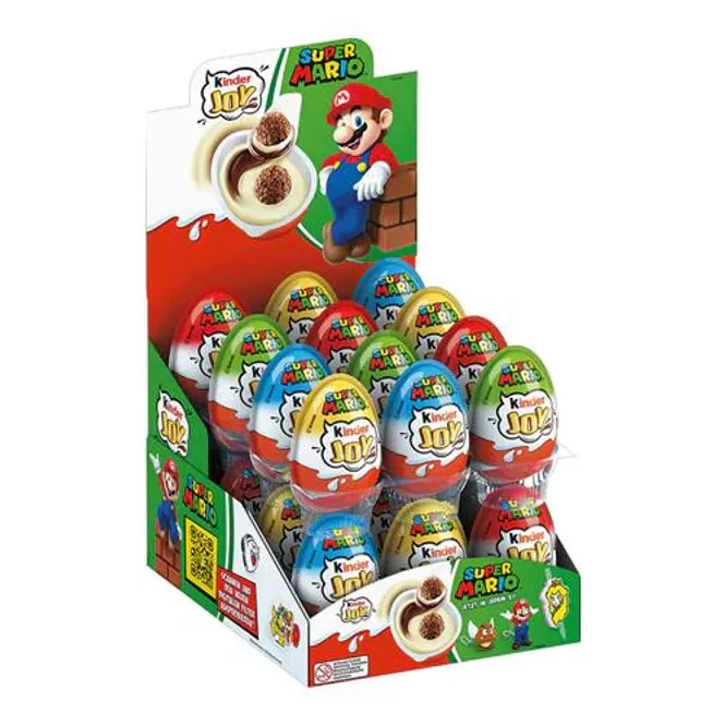 Hovedbilde Kinder JOY SUPER MARIO 24stk