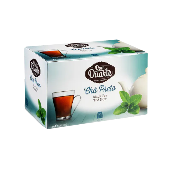 CHÁ BLACK TEA DOM DUARTE 8x20 TEPOSER 