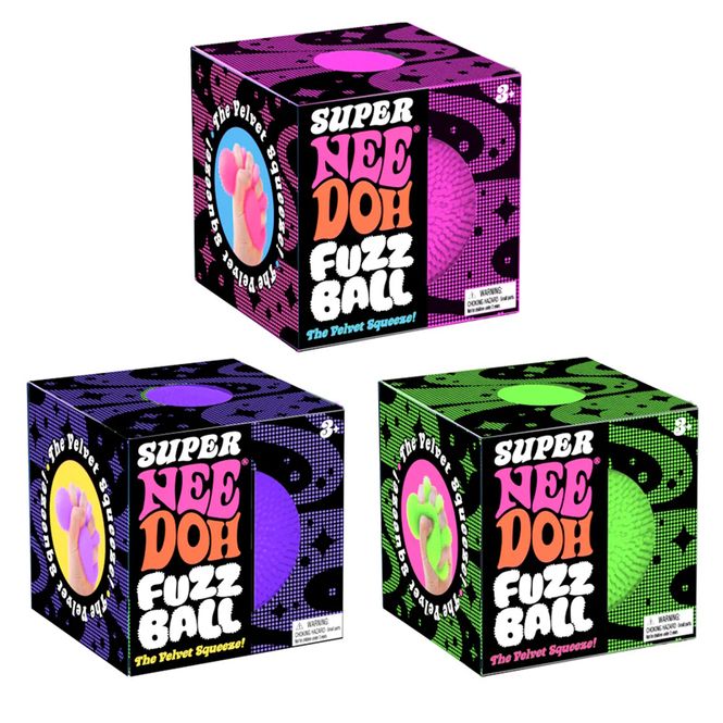 Hovedbilde NeeDoh Fuzz Ball x 20
