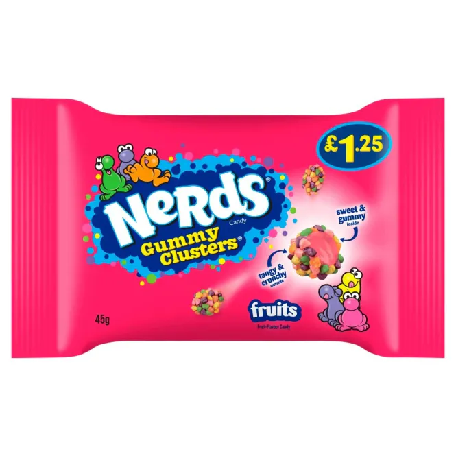 Hovedbilde Nerds Gummy Clusters Fruits 20x45g 