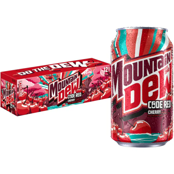 MOUNTAIN DEW CODE RED 24x355ml