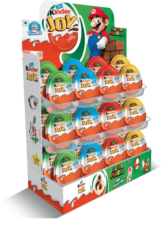 Kinder JOY SUPER MARIO 24stk
